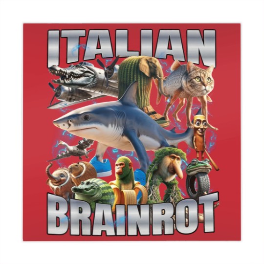 Discover Italian Brain Tralalero Tralala - Tralalero Tralala - Mahjong Mats