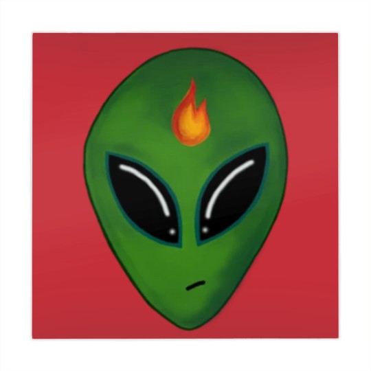 Discover Inciteful Alien Head Mahjong Mats