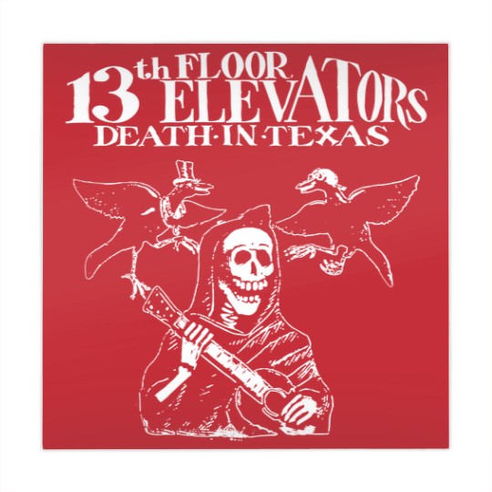 Discover 13th FLOOR ELEVATORS "Death in Texas" Mahjong Mats OR