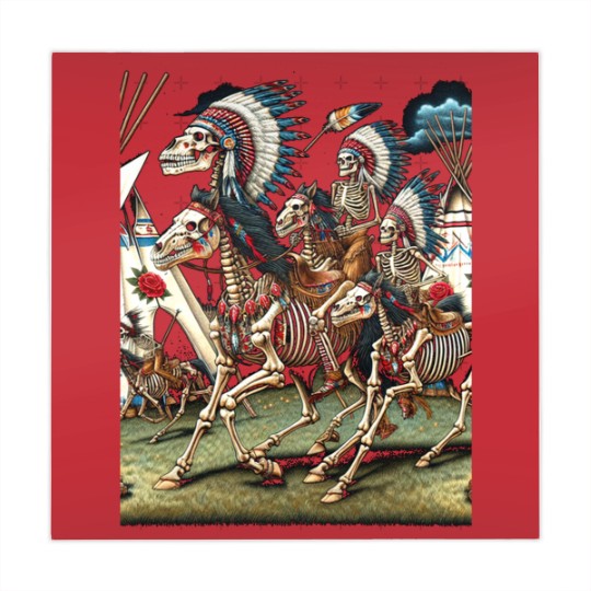Discover Native American Dead Indian Warriors Mahjong Mats