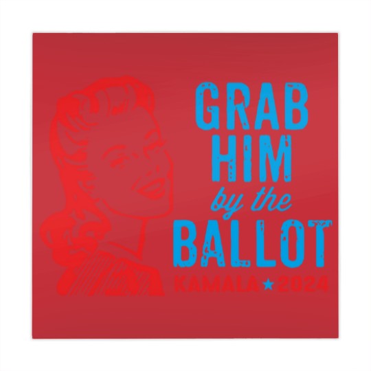 Discover Grab Him By The Ballot Kamala 2024 Funny Harris Election Mahjong Mats