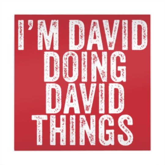 Discover I'm David Doing David Things Funny David Birthday Mahjong Mats