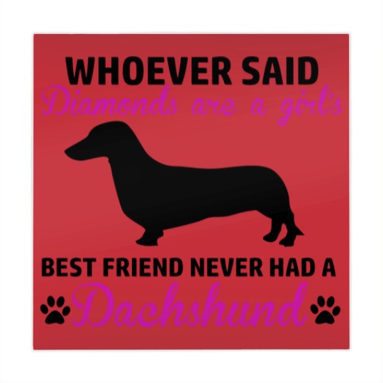 Discover dachsund diamond Mahjong Mats