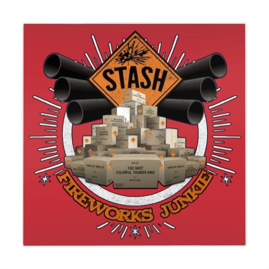 Discover Stash Fireworks Junkie - Fireworks - Mahjong Mats