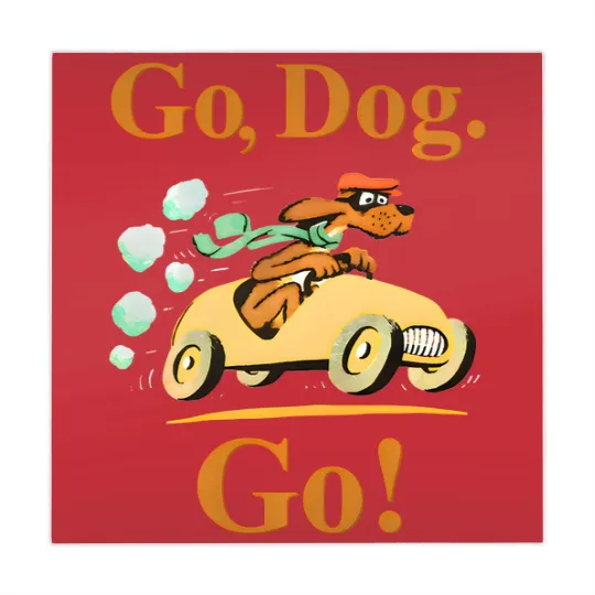 Discover go dog go Mahjong Mats
