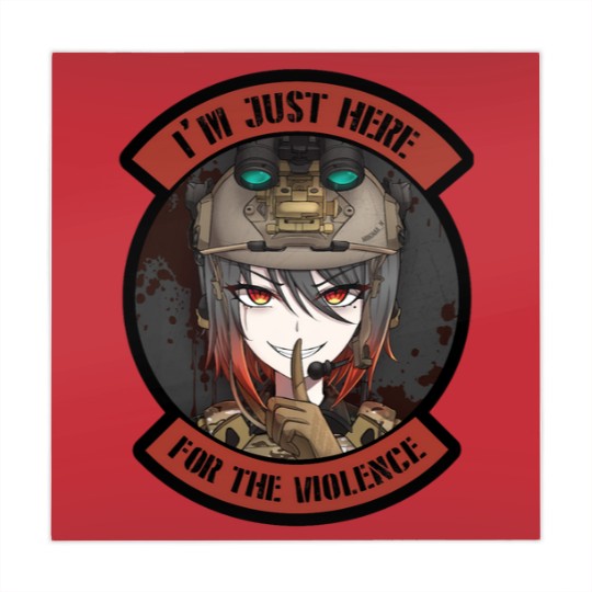 Discover Tactical Waifu Operator Anime Art 2 Mahjong Mats