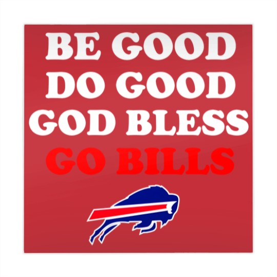 Discover Be Good Do Good God Bless Go Bills, Josh Allen Mahjong Mats
