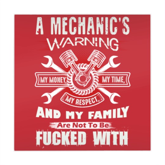 Discover Mechanic's Warning Mahjong Mats