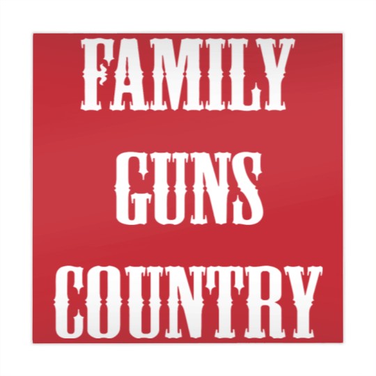 Discover Family, guns, country funny saying sarcast Mahjong Mats