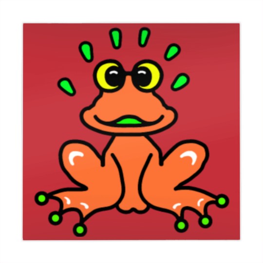 Discover Orange Frog Mahjong Mats