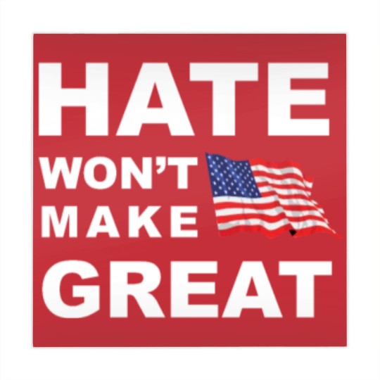 Discover Hate Won't Make US Great Men's Woman's Classic Ame Mahjong Mats