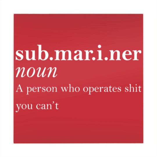 Discover Submariner Definition Pigboat Submersible Nuclear Mahjong Mats