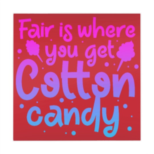 Discover Fair Is Where You Get Cotton Candy Mahjong Mats