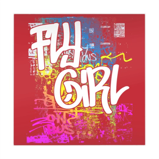 Discover Fly Girl 80s 90s Rap Old School Hip Hop Graffiti Mahjong Mats