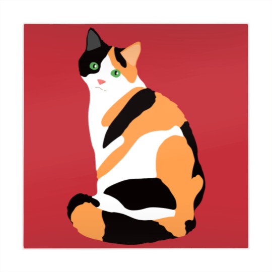 Discover Calico Cat Drawing Calico Lovers Calico Gift Mahjong Mats