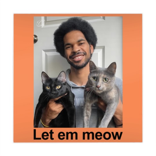 Discover Let Em Meow Jarrett Allen Mahjong Mats, Unisex Mahjong Mats, Unisex Men & Women