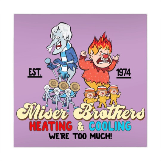 Discover Vintage Heat and Snow Misers 2023 Ugly Christmas Mahjong Mats