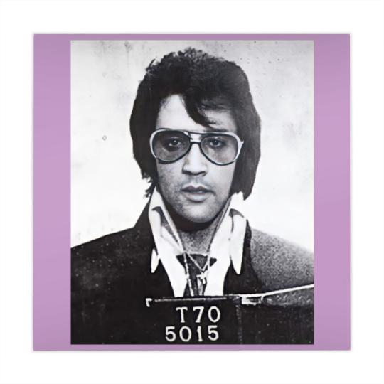 Discover Elvis Presley mugshot - Elvis Presley - Mahjong Mats