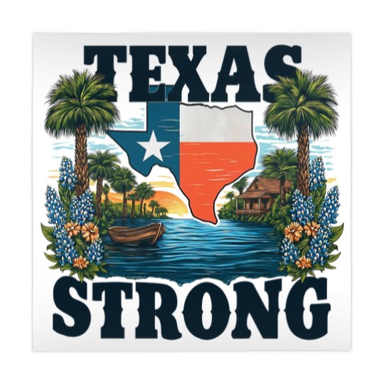 Discover Texas Strong Hill Country 2025 Flood Mahjong Mats, Kerr County Pride Mahjong Mats