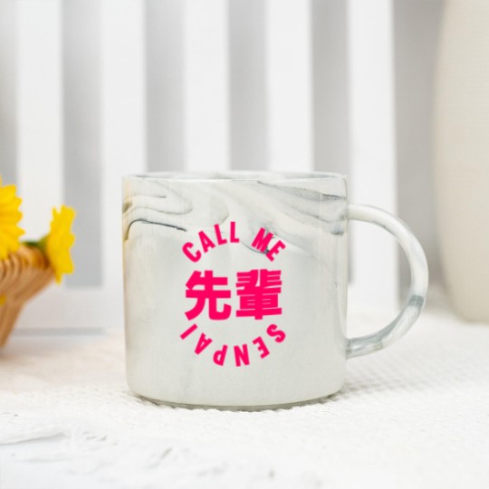 Discover Senpai Japan Marble Mugs