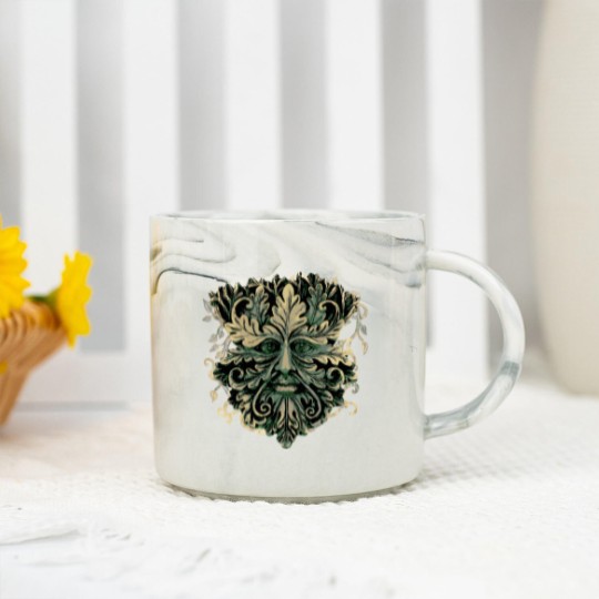 Discover The Green Man Marble Mugs