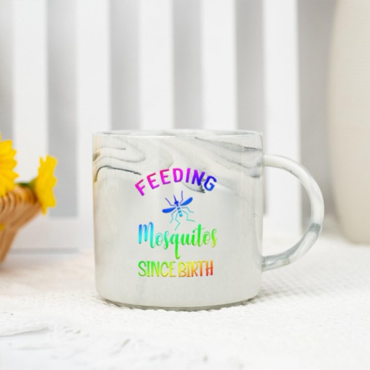 Discover feeding mosquitos Since Birth Marble Mugs
