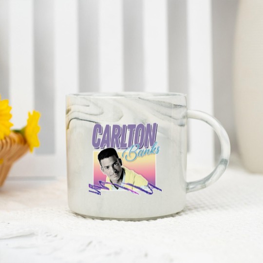 Discover Carlton Banks // 90s Style Aesthetic Design - Carlton Banks - Marble Mugs