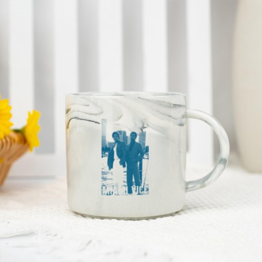 Discover Miami Vice - Simple design - Miami Vice - Marble Mugs