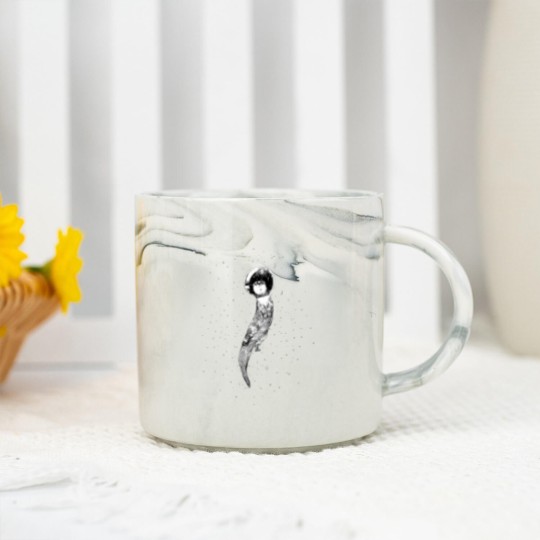 Discover Drifting in Otter Space - Drifting In Otter Space - Marble Mugs