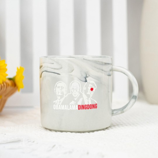 Discover Obama Lama Ding Dong Marble Mugs