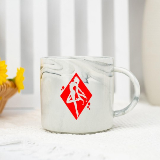 Discover Senshi Harley - Harley Quinn - Marble Mugs
