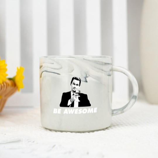 Discover Be Awesome Barney Stinson How I Met Your Mother - How I Met Your Mother - Marble Mugs