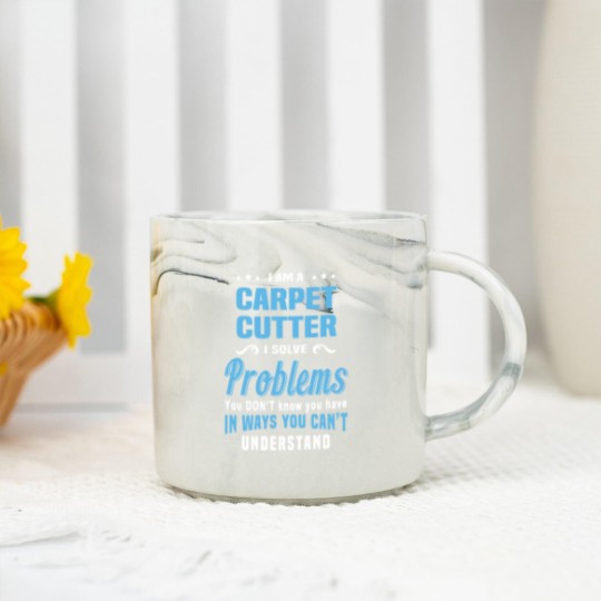 Discover Carpet Cutter Marble Mugs