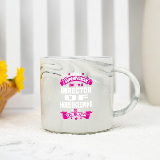Discover Director of Housekeeping Marble Mugs