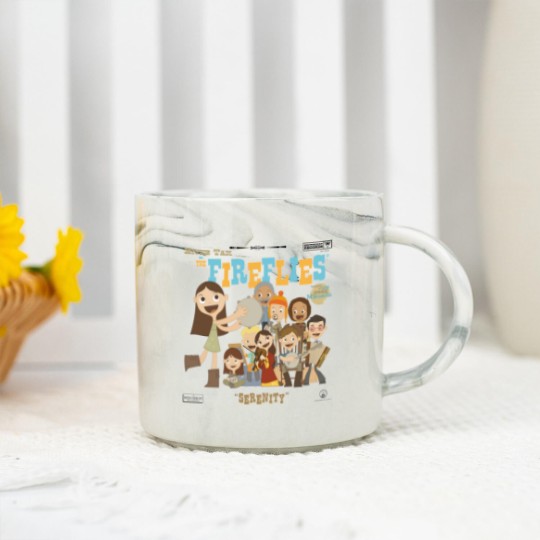 Discover River Tam & The Fireflies - Firefly - Marble Mugs