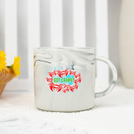 Discover GOT CRABS Marble Mugs Marble Mugs