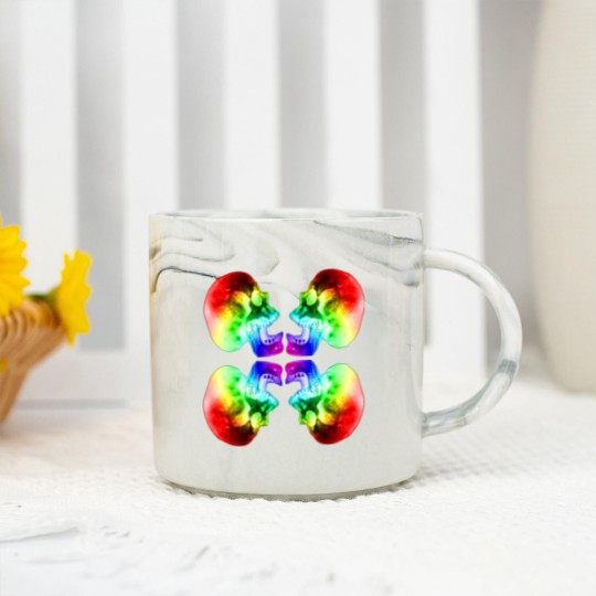 Discover Psychedelic Skulls #9 Marble Mugs