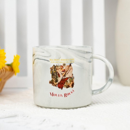 Discover Moulin Rouge V3 Poster Men Marble Mugs