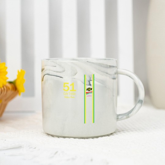 Discover Cole Trickle Days of Thunder Rubbin is racin Marble Mugs