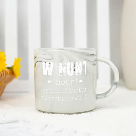 Discover Bow Hunter Definition funny hunting Marble Mugs