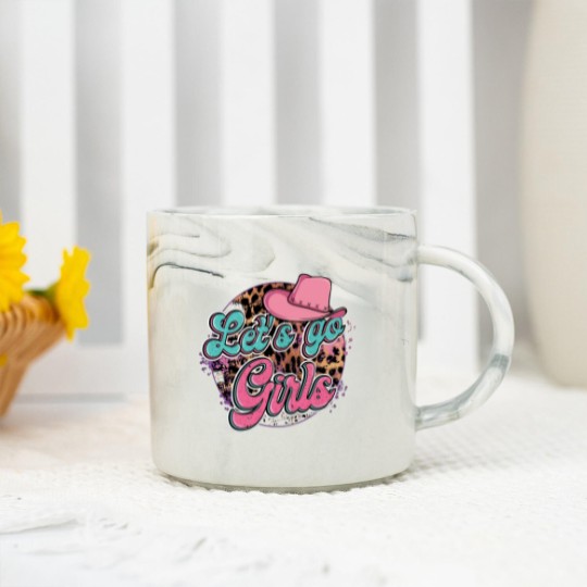 Discover Lets Go Girls Shania Twain Inspired Marble Mugs
