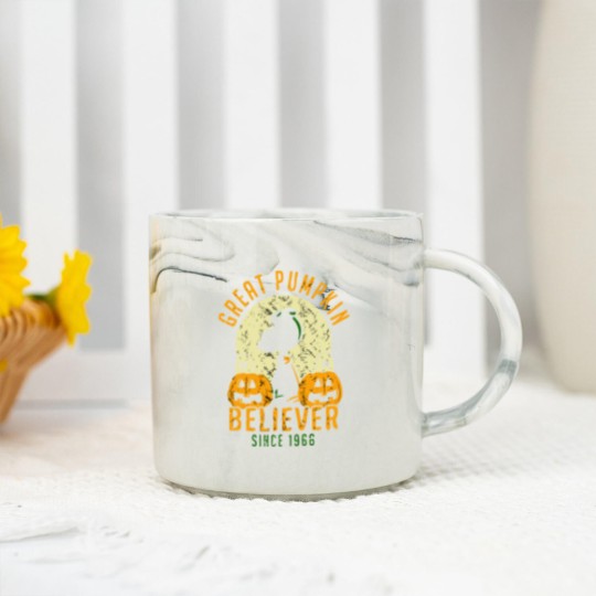 Discover Great Pumpkin Believer Marble Mugs