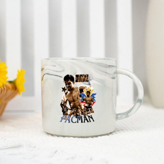 Discover Vintage 90s Bootleg Style Marble Mugs