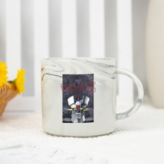Discover Mazinger Z Villains Retro Vintage Style Anime Marble Mugs
