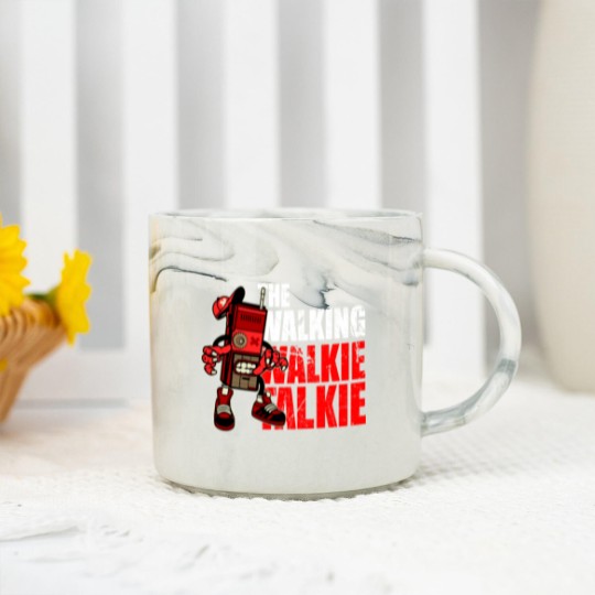 Discover The Walkie Talkie Radio Giftidea Marble Mugs