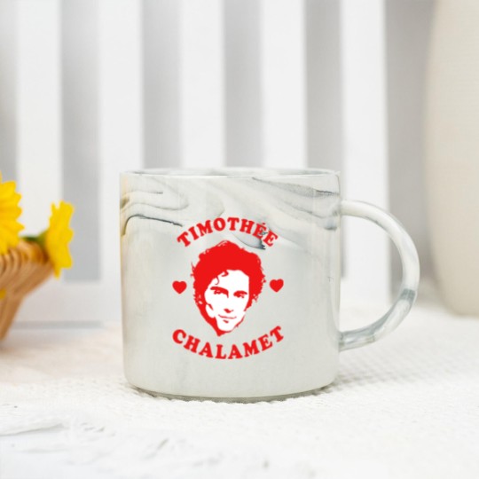 Discover Timothee Chalamet Marble Mugs, Timothee Chalamet Lover Marble Mugs, I Love Timothee Chalamet