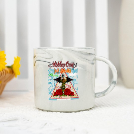 Discover The Stadium Tour 2022 Marble Mugs Def Lepard Motley Crue Poison Joan Jett Marble Mugs. 2022 Stadium Tour
