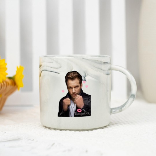 Discover Chris Pratt Marble Mugs