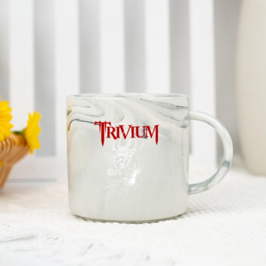 Discover Trivium Unisex Heavy Cotton Marble Mugs