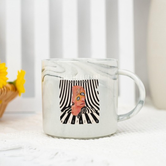 Discover Get Now Women's Cage The Elephant Melophobia Fashion with Pocket Marble Mugs